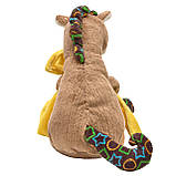 М'яка іграшка конячка з жовтою ковдрою, 19 см (D1228319-1), фото 2