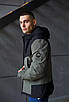 Чоловіча куртка з капюшоном (7018ХР), фото 3