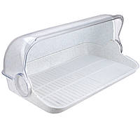 Хлібниця пластмасова мармур Горизонт