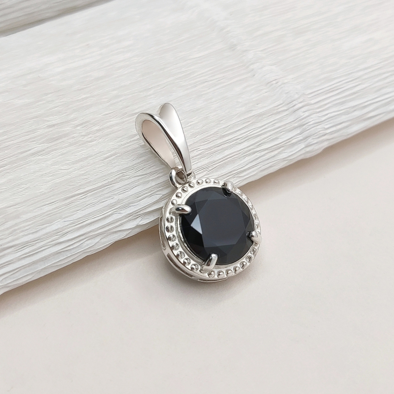 Срібний кулон "Ніч", фото 1