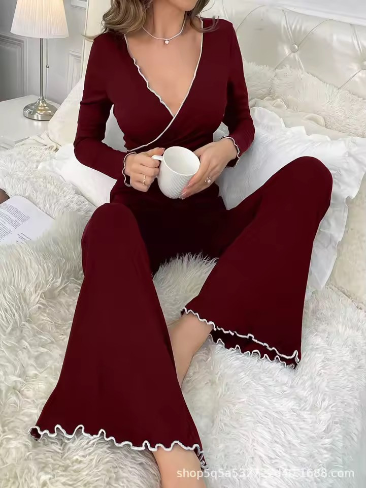 Жіночі піжами №936 Бордо, фото 1