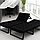 Розкладне спальне місце LEOBRO Black з матрацом і подушкою (LB-FB-A1-BLK), фото 2