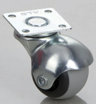 Меблевий ролик Spain, 50 mm, сірий, фото 1