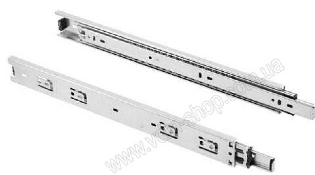 Напрямна кулькова H45 мм L 400 мм 50 кг GTV PRO, фото 1