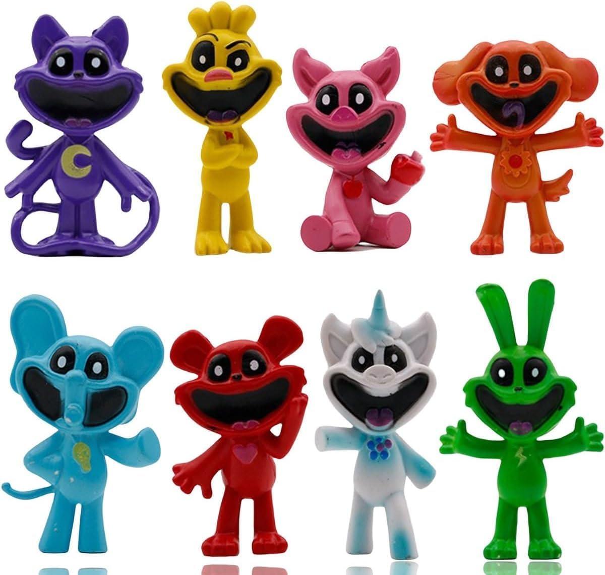 Набір фігурок CGCHAONI Smiling Critters 8 шт. Колекційні іграшки за мотивами гри Catnap Cartoon Monster, фото 1