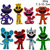 Набір фігурок CGCHAONI Smiling Critters 8 шт. Колекційні іграшки за мотивами гри Catnap Cartoon Monster, фото 2