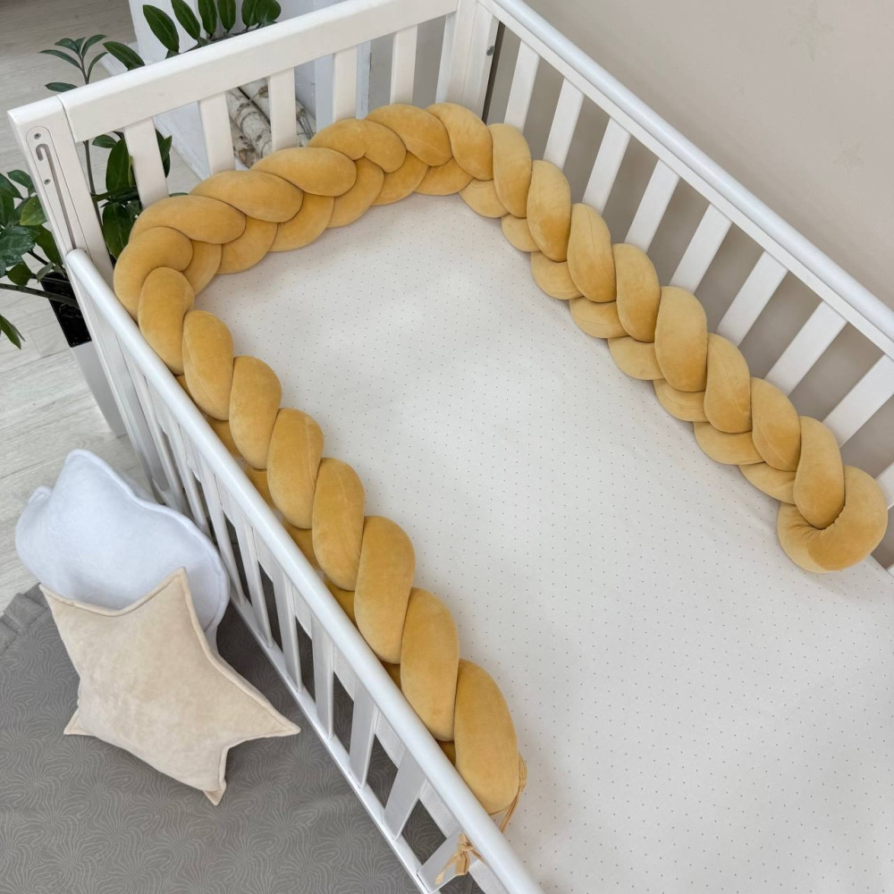 Бортик Коса темна гірчиця 220,360 см