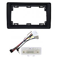 Перехідний штатний комплект із проводкою до Android магнітоли Nissan Micra March Versa Livina Almera Latio Sunny Juke 2013-2017