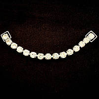 Бікіні конектор 17х 0.8 см (колір металу срібло) 1 шт.