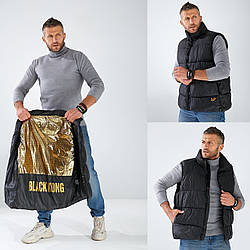 Чоловіча терможилетка з холофайбером "Фабричний Китай" Розмір: 50-52 (29081)