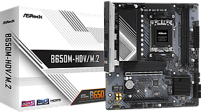 Материнська плата ASRock B650M-HDV/M.2 Socket AM5 (B650M-HDV/M.2)