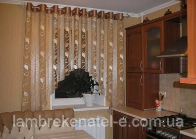 Пошиття арки для кухні на люверсах, фото 1