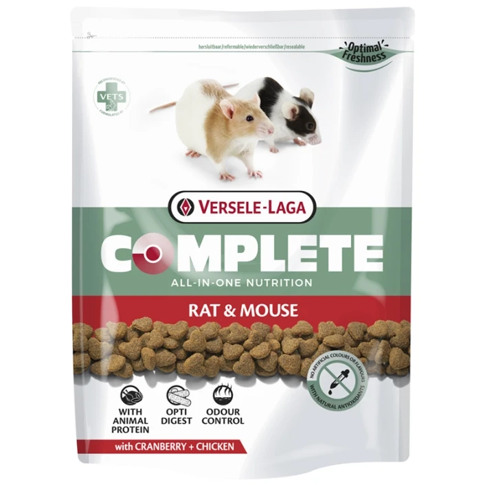 Для щурів та мишей Versele-Laga Complete Rat & Mouse 500 г, фото 1