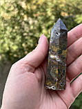 Натуральний агат обеліск з агату камінь агат «олівець" з агату., фото 7