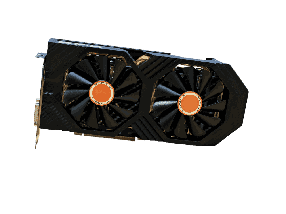 Відеокарта AMD Radeon RX 590 8GB XFX GME Black Wolf (RX-590G85WDT) Б/В
