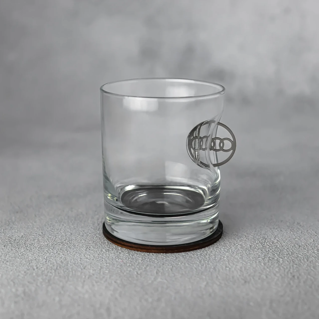 Склянка для віскі з автомобільною вставкою Audi, фото 1