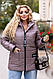 Жіноча тепла зимова куртка 48-50,52-54,56-58,60-62 Чорний,Бордо,Мокко,Оливка,Пляшка - фото 8 - id-p2742890350