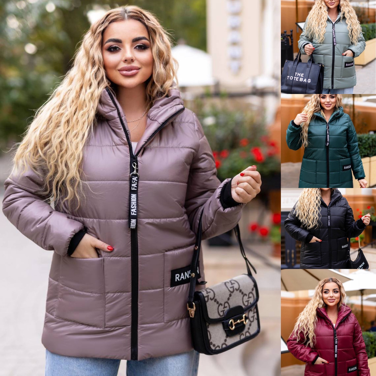 Жіноча тепла зимова куртка 48-50,52-54,56-58,60-62 Чорний,Бордо,Мокко,Оливка,Пляшка - фото 1 - id-p2742890350