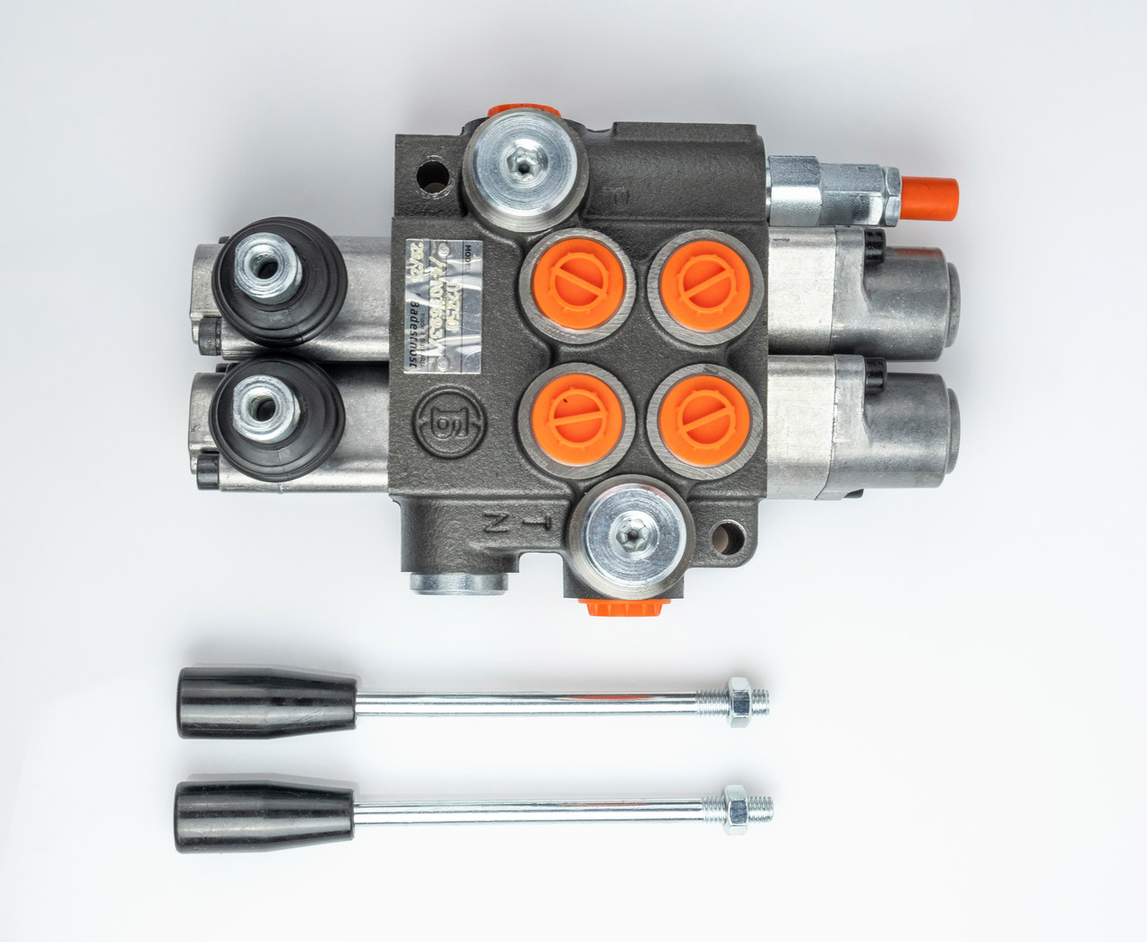 Гідророзподільник 2Z50-1K15K15-GKZ1 ручний з плаваючим режимом, 2 секц, Pmax 250 Бар, Q 50 л/хв, Badestnost