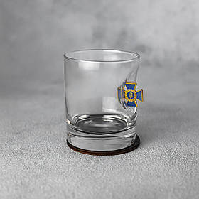 Склянка для віскі з емблемою СБУ