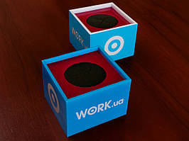 Кубик для мікрофона з логотипом (гострі кути) (Діаметр викрутки: 30 мм; )