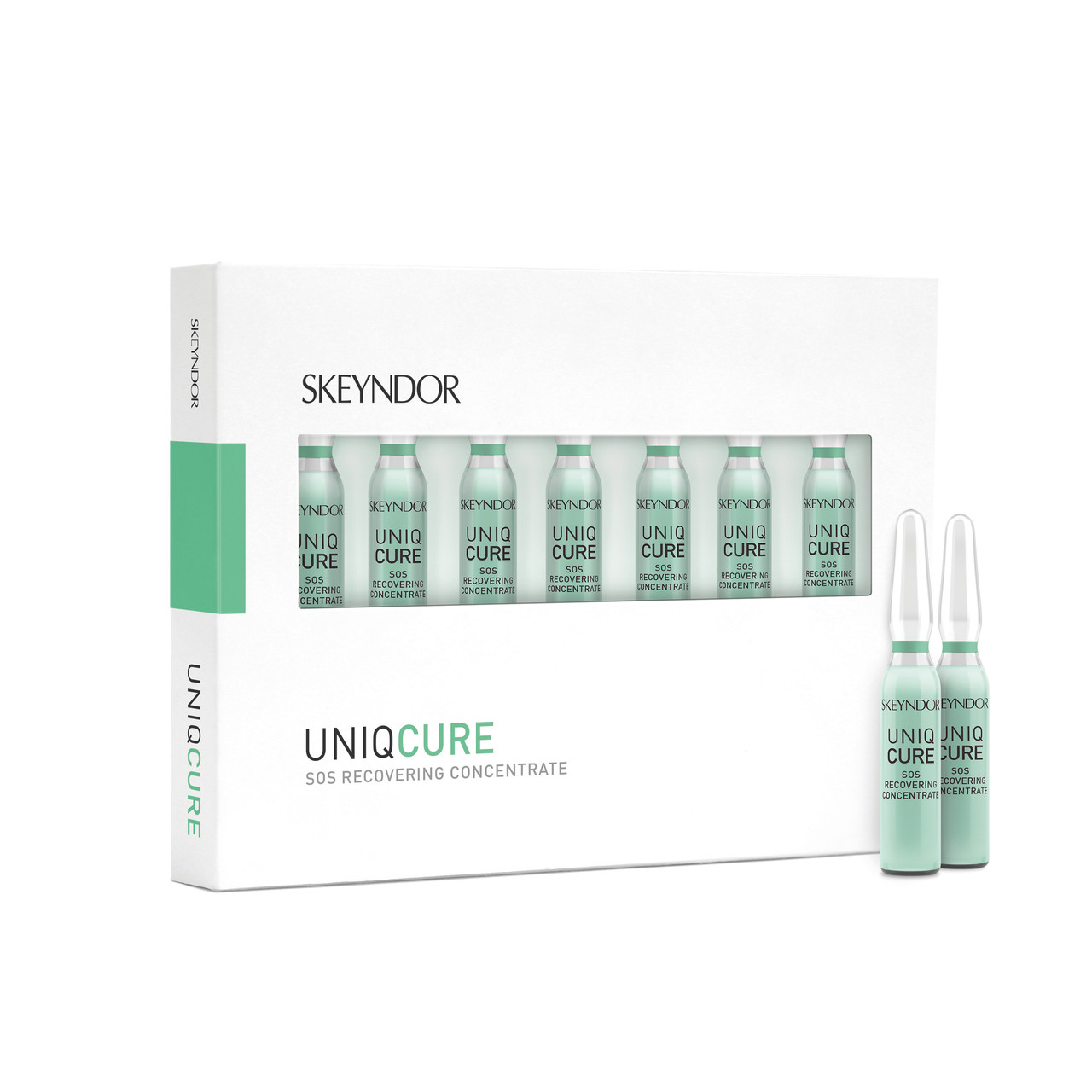 Skeyndor UniqCure – Активний заспокійливий концентрат SOS (2 мл × 7 ампул), фото 1