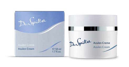 Заспокійливий крем з азуленом для чутливої шкіри Dr. Spiller Azulen Cream 50 мл, фото 1