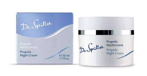 Нічний крем із прополісом для молодої проблемної шкіри Dr.Spiller Propolis Night Cream 50 мл, фото 1