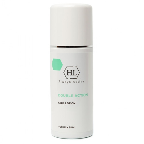 Очищувальний лосьйон для жирної шкіри  Holy Land Double Action Face Lotion 125 мл, фото 1