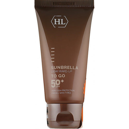 Тонований сонцезахисний крем SPF 50+ Holy Land Sunbrella Demi Make-Up Sun Protector SPF 50+ 50 мл, фото 1