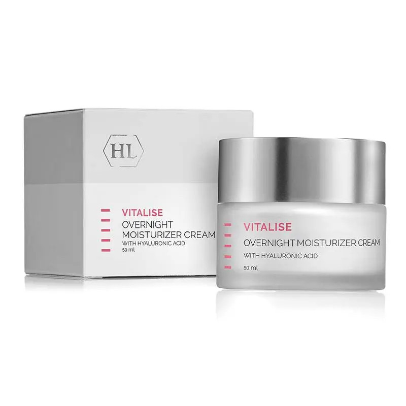 Нічний живильний крем для обличчя Holy Land Vitalise Overnight Moisturizer Cream 50 мл, фото 1