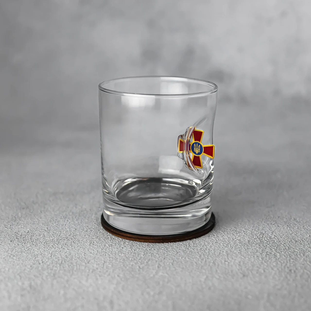 Склянка для віскі з емблемою ЗСУ, фото 1