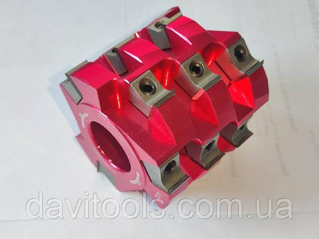 Шейпер  62Х32Х50 Vatzo алюмінієвий з механічним кріпленням ножів  (ножі 14x14 HW )