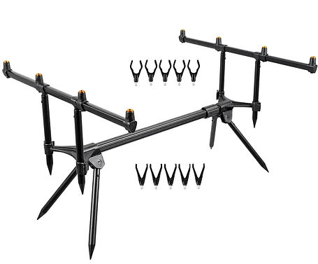Рід-під Pro Carp Fishing RP1 підставка на 4 вудилища Rod Pod 4 buzz bars, фото 1