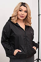 Жіночий модний бомбер великих розмірів
