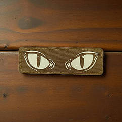 Патч / шеврон Laser Cut Койот Cat Eyes