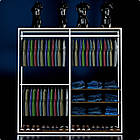 Стійка "PENELOPE ODISSEY" 2400х2430х480мм. Рейл вішало для одягу, стелаж поличний з вішалками та полицями, фото 5