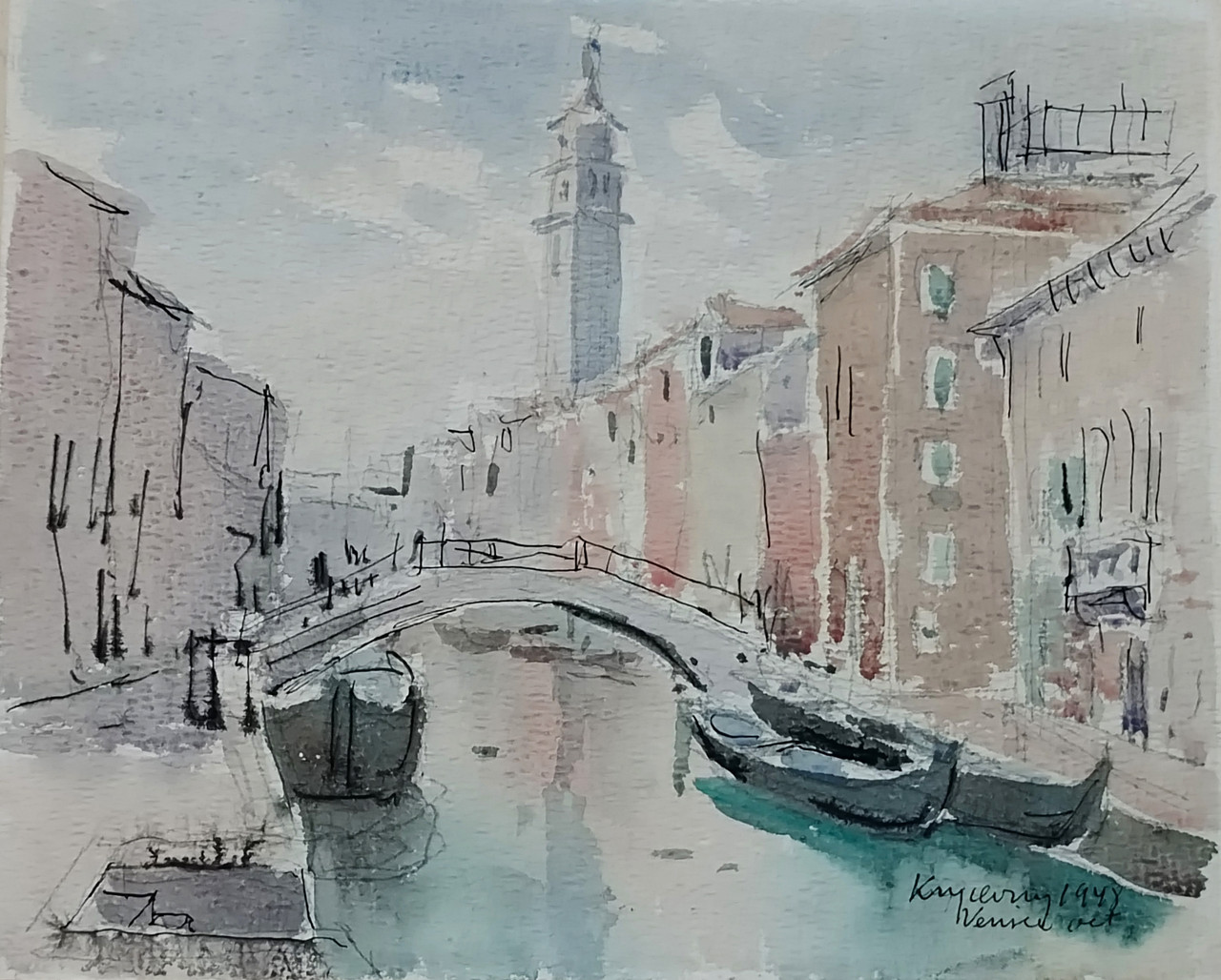 Венеція М.В. Кричевський 1948г.