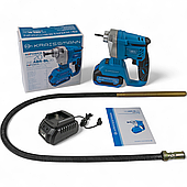 Акумуляторний віброущільнювач KRAISSMANN 241 ABR-BL 20MP (2м, 20B, 4 А/год, Безщітковий, НІМЕЧЧИНА)