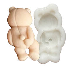 Силіконовий молд для шоколаду, зефіру та ін  "Мішка задом"