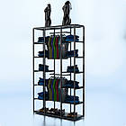 Стійка "PENELOPE ODISSEY" 2400х1530х480мм. Рейл вішало для одягу, стелаж поличний з вішалками та полицями, фото 4