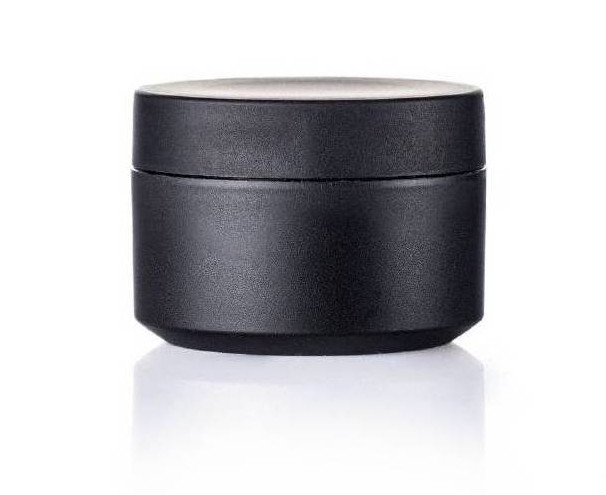 Баночка для геля (подвійне дно), Чорна 30 мл