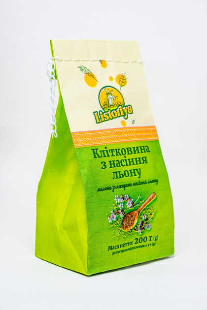 Клітковина з зерен льону Listoriya 200 г