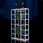 Стійка "PENELOPE ODISSEY" 2400х1530х480мм. Рейл вішало для одягу, стелаж поличний з вішалками та полицями, фото 5