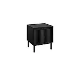 Приліжкова тумба Samker 1SZ, чорний, фото 2