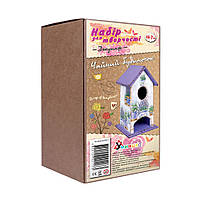 Дитячий набір для творчості. Декупаж "Чайний будиночок лаванда" (Д-003/1) D-003/1 від 7ми років