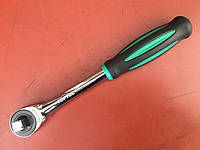 Тріскачка 1/2" ротаційна з переставним квадратом 60 зубців 290 мм CJTV1629 TOPTUL