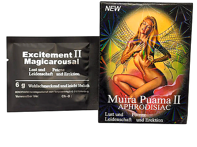 Muira Puama II Aphrodisiac Exciting Powder for Two (pack of 10)