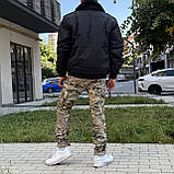 Бушлат для охоронця зимовий чорний з резинкою. Якісний теплий бушлат для охорони, фото 5