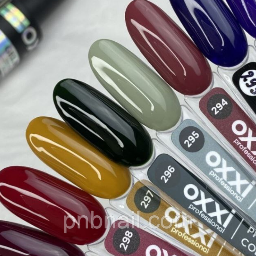 Гель-лак OXXI Professional No297 гірчичний , 10 мл